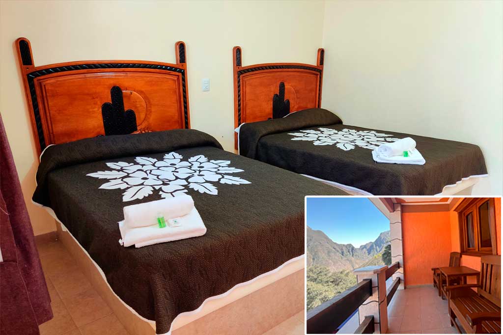 Double Room With Balcony | Paraíso Escondido Hotel